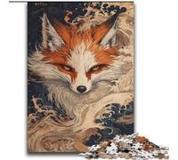 Puzzle Fox God per adolescenti, puzzle da 2000 pezzi, gioco stimolante, giocattoli, decorazione da parete, regali unici per compleanno e Natale (70x100cm)