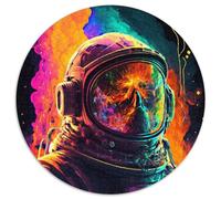 Puzzle für 1000 Teile, AstroNautische Abenteuer, runde Puzzles 1000 Teile für Erwachsene, Aktivität für Erwachsene und Familien, DIY-Heimdekor-Geschenk, 1000 Teile (67,5x67,5cm)