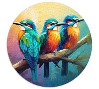 Puzzle für Erwachsene, 1000 Teile, Blumen- und Vogelwelt, unmögliche Puzzles für Erwachsene, unmögliche pädagogische Heimdekoration, Spiele und Geschenke, 1000 Teile (67,5x67,5cm)