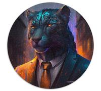 Puzzle für Erwachsene, 1000 Teile, Boss Black Leopard, Unmögliches Puzzle für Erwachsene, Unmögliches Lernpuzzle, Heimdekoration, Spiele und Geschenke, 1000 Teile (67,5x67,5cm)