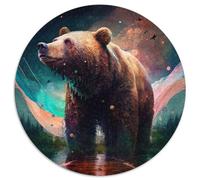 Puzzle für Erwachsene, 1000 Teile, Braunbär, Kartonpuzzle für Jugendliche ab 14 Jahren, Heimdekoration, 1000 Teile (67,5x67,5cm)