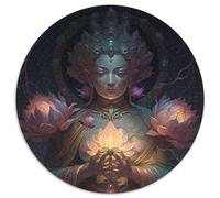 Puzzle für Erwachsene, 1000 Teile, Buddha, Unmögliches Puzzle für Erwachsene, Unmögliches, pädagogisches Spiel zur Heimdekoration und als Geschenk, 1000 Teile (67,5x67,5cm)