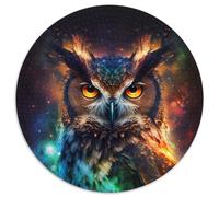 Puzzle für Erwachsene, 1000 Teile, Eule, unmögliches Puzzle für Erwachsene, unmögliche pädagogische Heimdekoration, Spiele und Geschenke, 1000 Teile (67,5x67,5cm)