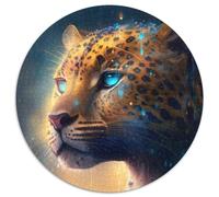 Puzzle für Erwachsene, 1000 Teile, Fantasie-Leopard, unmögliches Puzzle für Erwachsene, unmögliche pädagogische Heimdekoration, Spiele und Geschenke, 1000 Teile (67,5x67,5cm)