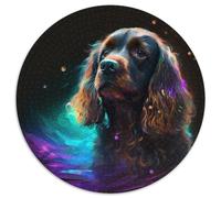 Puzzle für Erwachsene, 1000 Teile, Fantasy Cocker Spaniel, Kartonpuzzle für Jugendliche ab 14 Jahren, Heimdekoration, 1000 Teile (67,5x67,5cm)