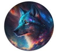 Puzzle für Erwachsene, 1000 Teile, Fantasy-Wolf-Puzzles für Erwachsene, Spielzeug, Geschenk, pädagogisches, intellektuelles, entspannendes, lustiges Familienspiel, 1000 Teile (67,5x67,5cm)