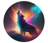 Puzzle für Erwachsene, 1000 Teile, Fantasy-Wolf-Puzzles für Erwachsene, Spielzeug, Geschenk, pädagogisches, intellektuelles, entspannendes, lustiges Familienspiel, 1000 Teile (67,5x67,5cm)