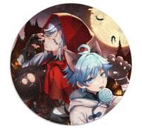 Puzzle für Erwachsene, 1000 Teile, Genshin Impact Chongyun, runde Papppuzzles, bunt, lustig, herausfordernd und knifflig, 1000 Teile (67,5x67,5cm)