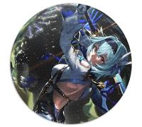 Puzzle für Erwachsene, 1000 Teile, Genshin Impact, Eula Lawrence, runde Papppuzzles, bunt, lustig, herausfordernd und knifflig, 1000 Teile (67,5x67,5cm)