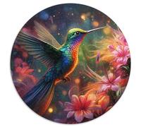 Puzzle für Erwachsene, 1000 Teile, Kolibri-Kunst, unmögliche Puzzles für Erwachsene, unmögliche pädagogische Heimdekoration, Spiele und Geschenke, 1000 Teile (67,5x67,5cm)
