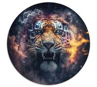 Puzzle für Erwachsene, 1000 Teile, Tiger, Unmögliches Puzzle für Erwachsene, Unmögliches, pädagogisches Spiel zur Heimdekoration und als Geschenk, 1000 Teile (67,5x67,5cm)