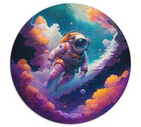 Puzzle für Erwachsene, 1000 Teile, Weltraum-Astronaut, unmögliches Puzzle für Erwachsene, unmögliche pädagogische Heimdekoration, Spiele und Geschenke, 1000 Teile (67,5x67,5cm)