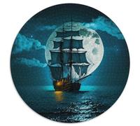 Puzzle für Erwachsene, 1000 Teile, Weltraum-Piratenschiff, unmögliches Puzzle für Erwachsene, unmögliche pädagogische Heimdekoration, Spiele und Geschenke, 1000 Teile (67,5x67,5cm)