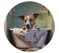 Puzzle für Erwachsene mit Hund, der Zeitung liest, 1000 Teile, Puzzles für Erwachsene, anspruchsvolle DIY-Kunst für Enthusiasten, perfektes Geschenk zur Entspannung, 1000 Teile (67,5x67,5cm)