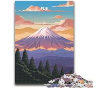 Puzzle Fujis Tranquil Dawn da 1000 pezzi per adulti e adolescenti, regalo di compleanno per trascorrere il tempo libero in casa, regali, decorazione da parete per 14+ pezzi (50x75cm)
