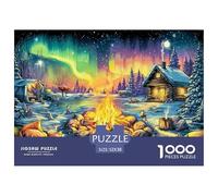 Puzzle Fuoco sotto le stelle 1000 Pezzi Per Adulti E Bambini - Giochi Stimolanti Per Tutta La Famiglia, 52x38cm/1000pcs