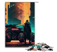 Puzzle futuristici da 1000 pezzi per adulti in legno con veicoli giochi per famiglie (75x50 cm)