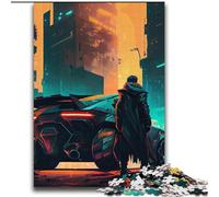 Puzzle futuristici per adulti con veicoli 2000 puzzle, arte interessante, lista dei desideri per ridurre lo stress con Babbo Natale per età 14 (70x100cm)