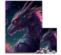Puzzle futuristici Ryujin per adulti, 1000 pezzi, puzzle in cartone per adulti, gioco interattivo per famiglie, 26X38CM/10,23x14,96 pollici