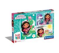 CLEMENTONI - 25290 - PUZZLE GABBY 3X48 PEZZI 27 X 19 CM