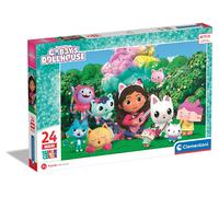 Puzzle - Gaby's Dollhouse: Clementoni - Puzzle Made In Italy Maxi 24 Pz Bambi...
