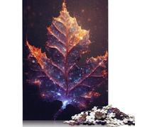 Puzzle Galactic Leaf da 1000 pezzi per adulti, puzzle che si incastrano perfettamente, puzzle per donne e uomini, 1000 pezzi (75x50 cm)