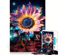 Puzzle Galassia Cosmica SunFlower da 1000 pezzi per adolescenti, gioco stimolante per il pensiero creativo, divertimento rilassante, taglio preciso, regalo di Natale 50x75cm
