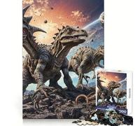 Puzzle galattico alieno preistorico da 1000 pezzi per adolescenti, gioco di logica e abilità, antistress, taglio preciso, regalo adorabile 50x75cm