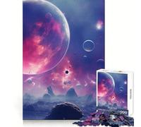 Puzzle galattico "Oltre l'orizzonte" da 1000 pezzi per ragazzi, attività divertente e rilassante per stimolare l'intelletto, bordi precisi, regalo premuroso (38x52cm)