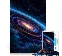 Puzzle galattico vibrante con nuvole per ragazzi,1000 pezzi,gioco stimolante per la mente,montaggio sicuro e attività di condivisione per i propri cari (38x52cm)