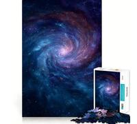 Puzzle galattico vorticoso nello spazio profondo da 1000 pezzi per ragazzi, gioco di logica e divertimento rilassante con bordi lisci, regalo creativo 38x26cm