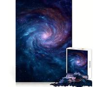 Puzzle galattico vorticoso nello spazio profondo da 1000 pezzi per ragazzi, gioco di logica e divertimento rilassante con bordi lisci, regalo creativo 38x26cm
