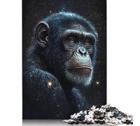 Puzzle Galaxy Art Monkey per adulti e adolescenti, 1000 pezzi, puzzle per adulti, giochi di puzzle sostenibili, regali di Natale, 1000 pezzi (75x50 cm)