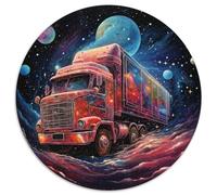 Puzzle Galaxy Fire Engine da 1000 pezzi per adulti, puzzle rotondo da 1000 pezzi, rompicapo ad alta difficoltà per adolescenti (67,5x67,5cm)