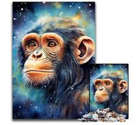 Puzzle Galaxy Monkey per adulti 1000 puzzle impossibili per adulti Ideale come decorazione fai da te e come regalo rompicapo 50x75CM/19,68x29,52 pollici