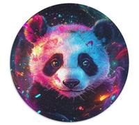 Puzzle Galaxy Panda da 1000 pezzi per adulti, puzzle rotondo da 1000 pezzi, divertente per la famiglia, perfetto per compleanni e feste, 67,5x67,5 cm.