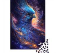 Puzzle Galaxy Phoenix Bird con immagini personalizzabili, puzzle in cartone riciclato al 100% per bambini e adulti dai 12 anni, 1000 pezzi (38x26 cm)
