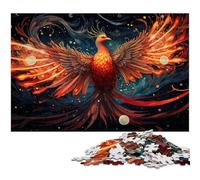 Puzzle Galaxy Phoenix da 1000 pezzi per adulti, rompicapo impegnativo, gioco per adulti, attività interattiva per famiglie, 26X38CM/10,23x14,96 pollici.