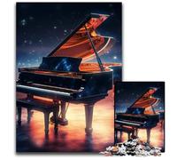 Puzzle Galaxy Piano da 1000 pezzi per adulti, gioco interattivo per famiglie, sfida per il cervello, giocattolo educativo 50x75CM/19,68x29,52 pollici