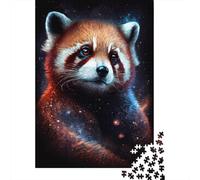 Puzzle Galaxy Red Raccoon, stimolante e stimolante, in cartone riciclato al 100%, per adulti e adolescenti, regalo di compleanno, 1000 pezzi (38x26 cm)