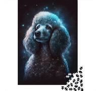 Puzzle Galaxy Star Poodle da 1000 pezzi per adulti e adolescenti dai 12 anni in su, regali per la vigilia di Natale, 1000 pezzi (38x26 cm)
