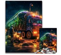 Puzzle Galaxy Truck da 1000 pezzi per adulti, puzzle in cartone, per serate di gioco in famiglia, fai da te, opera d'arte decorativa 26X38CM/10,23x14,96 pollici