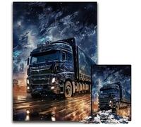 Puzzle Galaxy Truck per adulti, 1000 pezzi, puzzle in cartone interattivo per famiglie, sfida mentale, giocattolo educativo 26X38CM/10,23x14,96 pollici