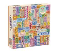 Puzzle Galison Biglietti da viaggio vintage 500 pezzi