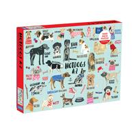 Puzzle Galison Hot Dogs A-Z 1000 pezzi