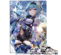 Puzzle Games Genshin Impact Eula Lawrence Puzzle da 1000 pezzi per adulti puzzle in legno difficile puzzle duro 1000 pezzi (50 x 75 cm)