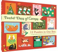 Puzzle gatto Natale 12 giorni