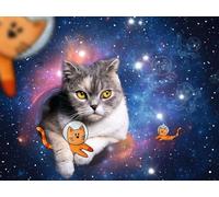 Puzzle Gatto nello spazio 1500 pezzi