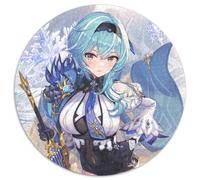 Puzzle Genshin Impact di Eula Lawrence da 1000 pezzi per adulti,puzzle rotondo da 1000 pezzi,gioco creativo per famiglie e decorazioni per la casa,regalo di Natale perfetto per adolescenti,67,5x67,5cm