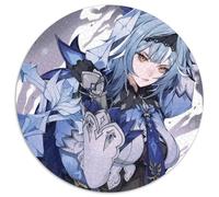 Puzzle Genshin Impact di Eula Lawrence per adulti, puzzle rotondo da 1000 pezzi, perfetto per adolescenti e per l'arredamento della casa, 67,5x67,5 cm.